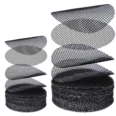 100Pcs Flower Pot Hole Mesh Pad Round Drainage Holes Screens Mat Prevent Soil Loss For Garden Plant Bonsai Bottom Grid Gasket