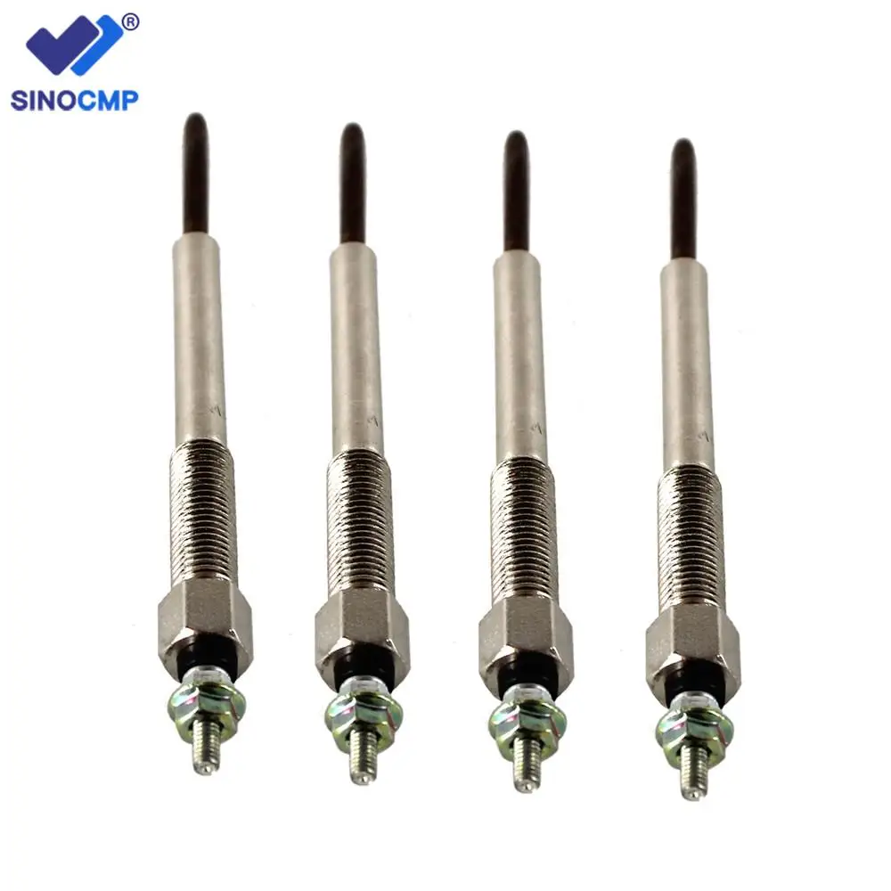 4PCS 23V 4HK1 Glow Plugs set 8976000960 8-94390777-6 For ISUZU NPR NQR NRR NPR-HD GMC 5.2L Diesel Engine 8-97600-096-0