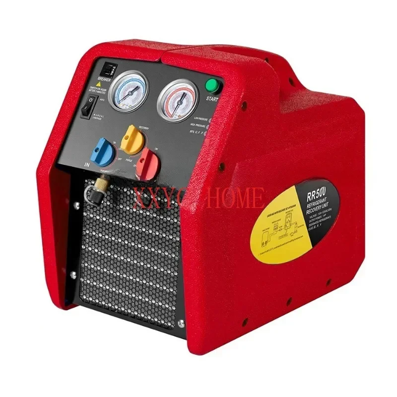 Air Conditioning Automatic Refrigerant Recovery Machine 1HP Gas Recycling Unit with 80% Overcharge Protection