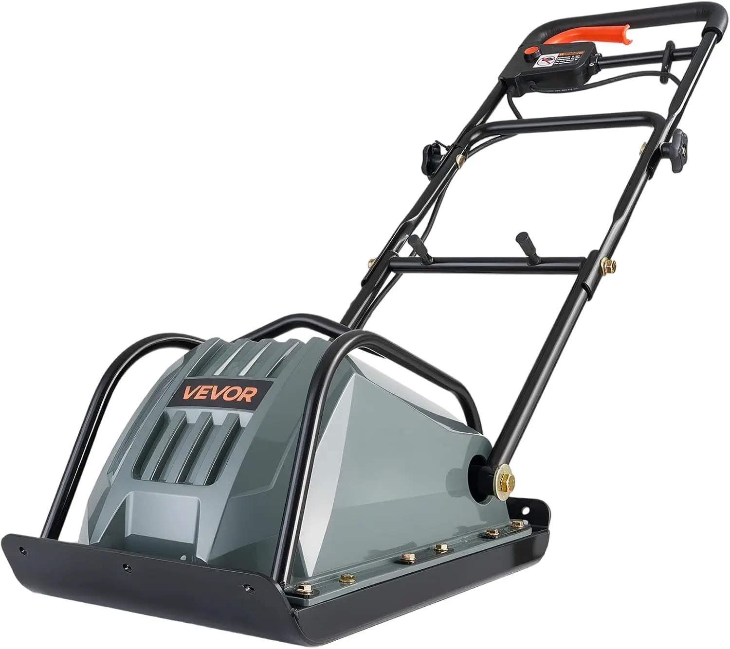 VEVOR Plate Compactor 130W Electric Ground Rammer 5kN Force 3.9in Depth