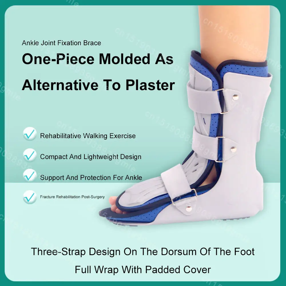 

Adjustable Breathable Ankle Foot Fracture Support Brace Stabilizer Fixation Ankle Fracture Sprain Protector Ankle Fixing Splint