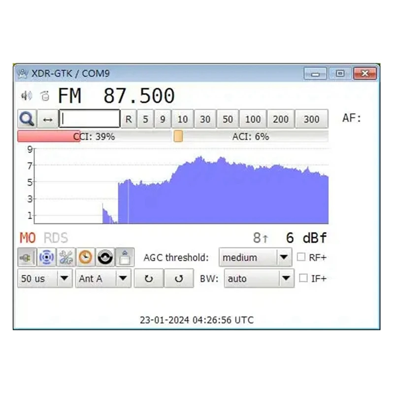 64-108MHZ Portable TEF6686 Full Band Radio Receiver RDS Receiver AM FM SW MW LW With Antenna 2.8 Inch Screen PE5PVB