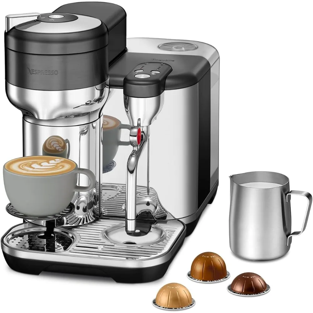 

Nespresso the Vertuo Creatista Coffee and Espresso Maker , , Black Stainless Steel