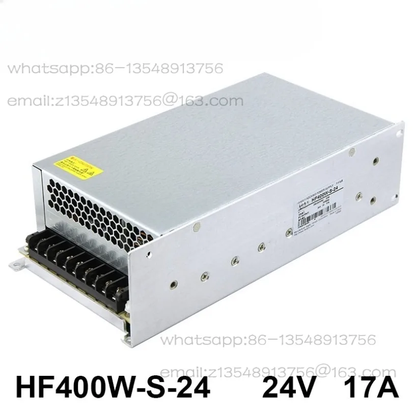 

HF400W-S-24 DC DC24V17A single output high power switching power supply can be customized