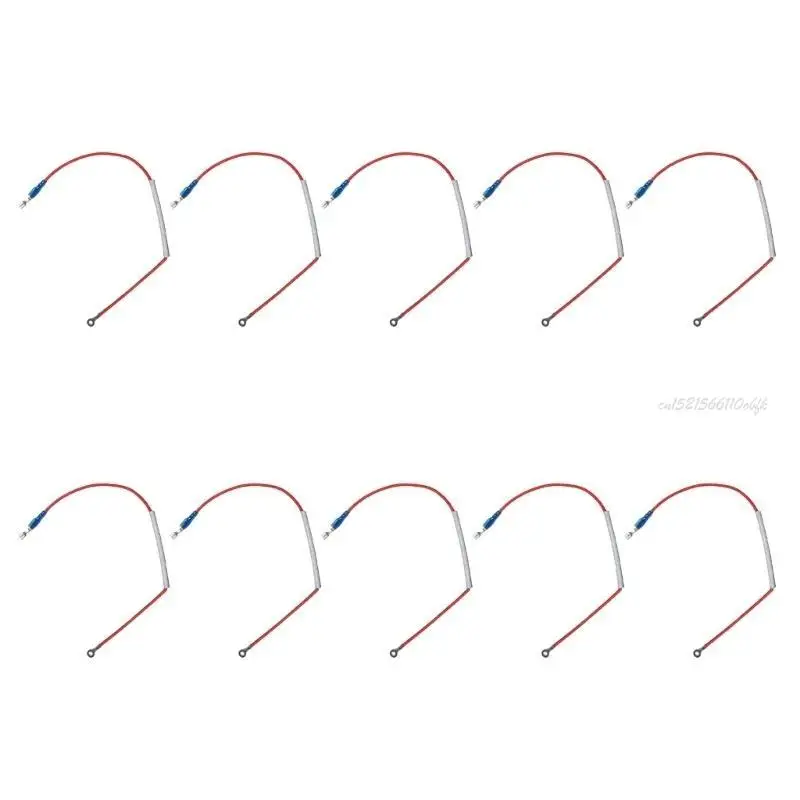 27RB -пакет из 10 гибких и прочных мощных кабелей 250 В 10А подходит для электрических скороварки с легкой установкой