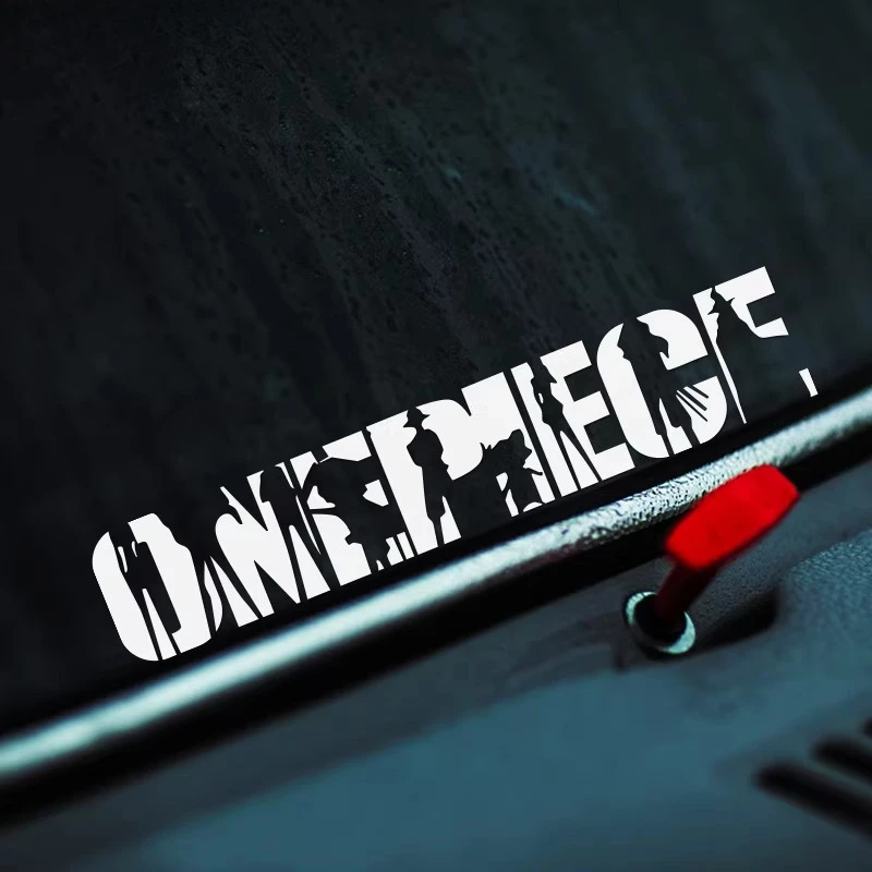 

One Piece Pirate King personality creative car sticker, waterproof, for modification, scratch-covering, electric vehicle sticker