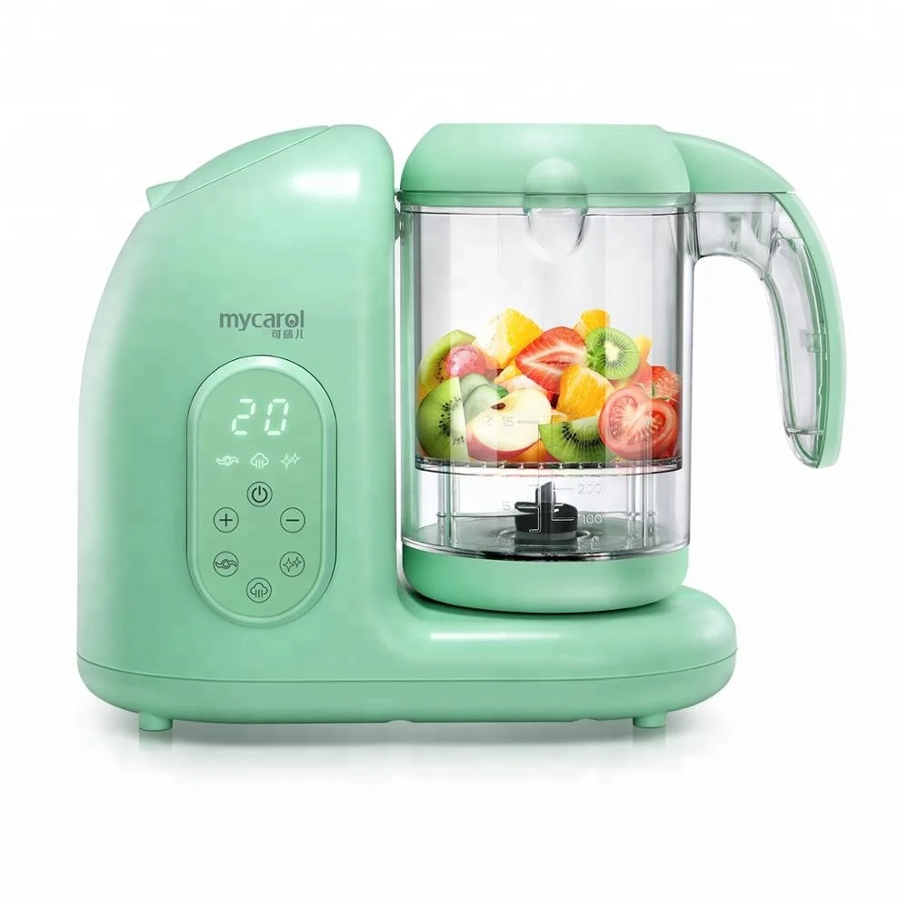 

Small Kitchen Appliance Portable Juicer Blender Digital Smart LCD Display Baby Food Maker Processor