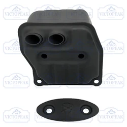 Garden Tool Parts Accessories Petrol Chainsaw Attachment 4500 5200 5800 Muffler