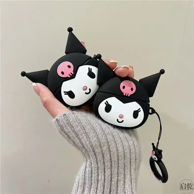 

Sanrio For Airpods Pro 2 Case,Kuromi Anime Case For Airpods 3 Case,Silicone Earphone Cover For Airpods 1/2 Case For Boys/Men