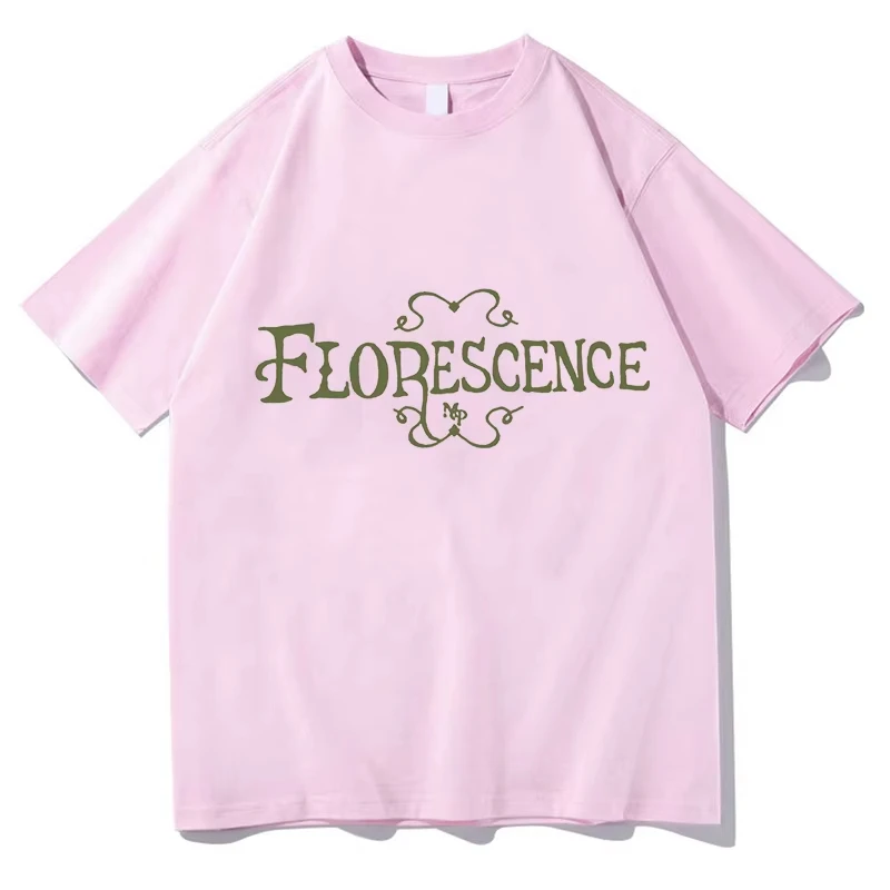 Maisie Peters Florescence T-shirt Summer Short Sleeve Loose Female Tshirt Unisex Streetwear Casual O-neck Graphic Print Top Tees