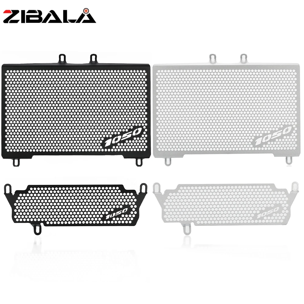 For Speed Triple 1050 2005-2006-2007-2008-2009-2010 CNC Motorcycle Accessories Radiator Guard Grille Engine Skid Plate Cover Set