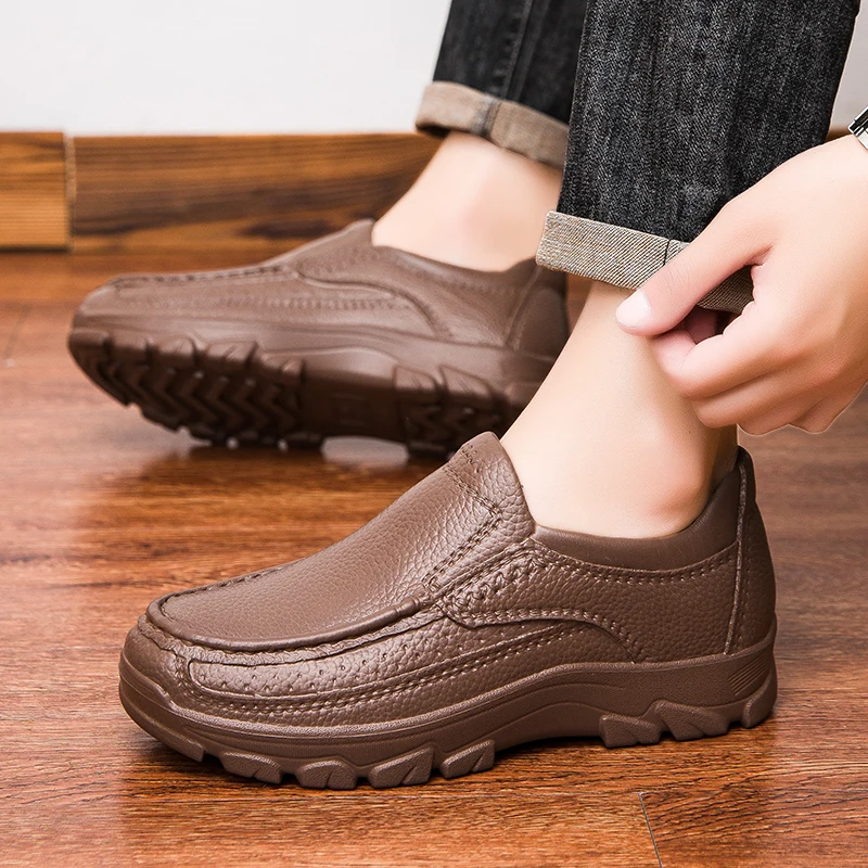 Kochschuhe für Herren, wasserdicht und ölbeständig, Küchenarbeitsschuhe, ultraleichte, rutschfeste EVA-Freizeitschuhe mit weicher Sohle für Herren, Gartenschuhe – Detail 8
