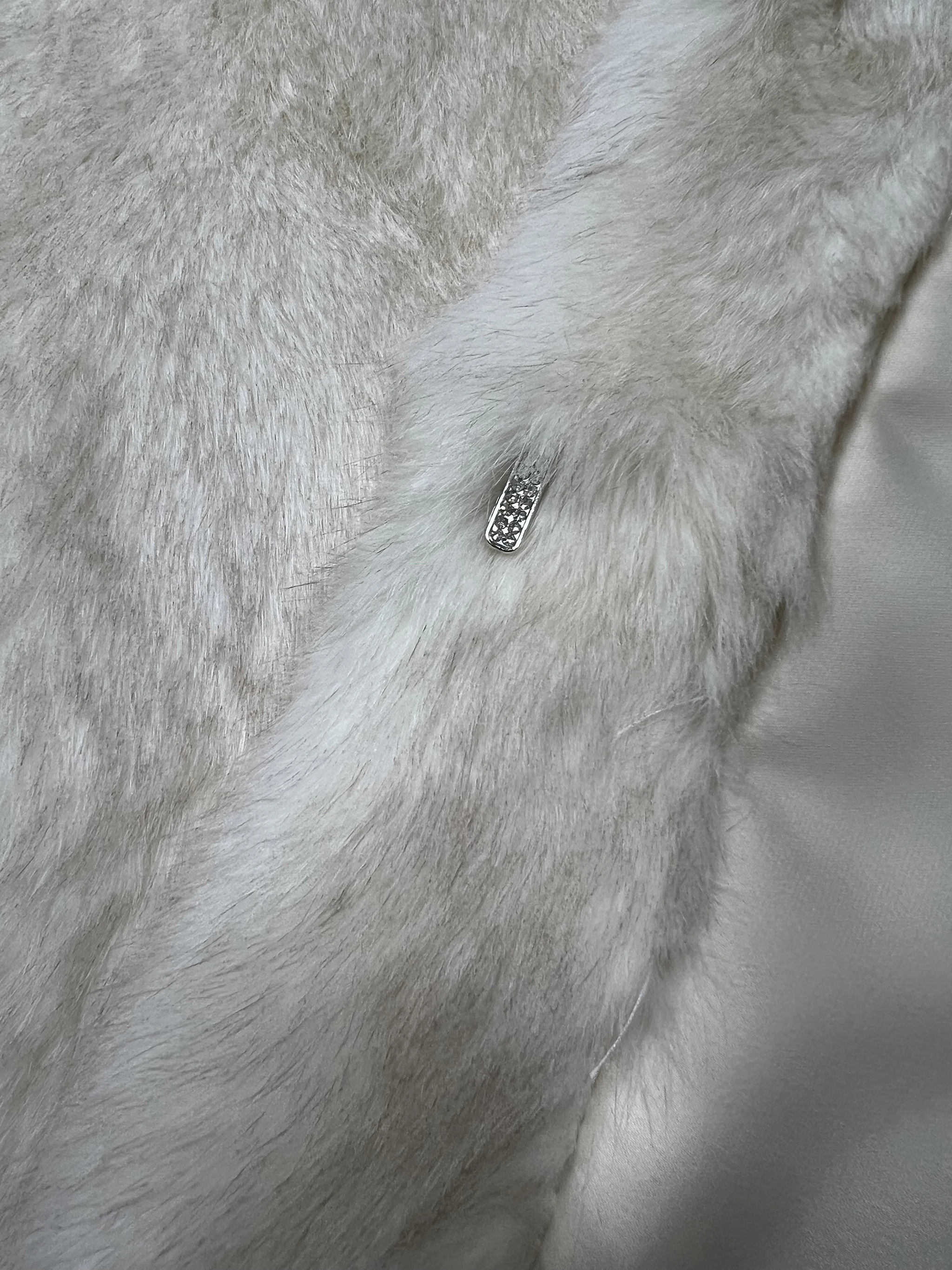 Women's Genuine Rabbit Fur Coat Stand Collar Luxury Winter Fur Outerwear