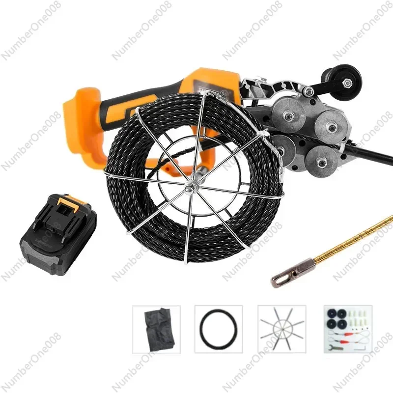 

Lithium Battery Stringing Machine Automatic Wire Threader Through Wall Threading Machine Electric Wire Pulling Tool