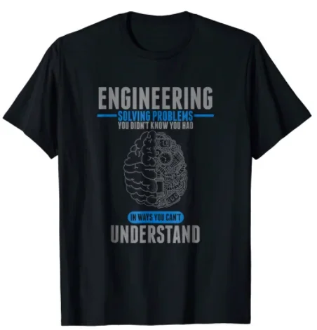 Electrical Engineer T-Shirt Funny Engineering Sarcasm Modal T-Shirt Gift Printed T Shirt Man T Shirts Printed Plain Casual Tops