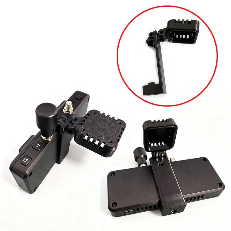 1PC Dual-Purpose Mount Bracket For Walksnail Avatar VRX Receiver Compatible w Skyzone FPV Goggles Built-in 1/4