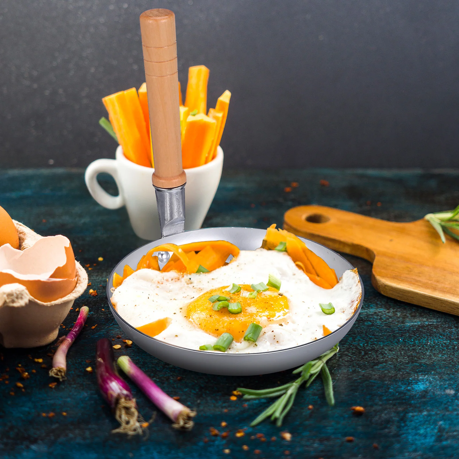 

Frying Pan Japanese Tamagoyaki Oyakodon Egg Pan Small Size Wooden Handle Kitchen Cooking Tool Japanese Cooking Pan,