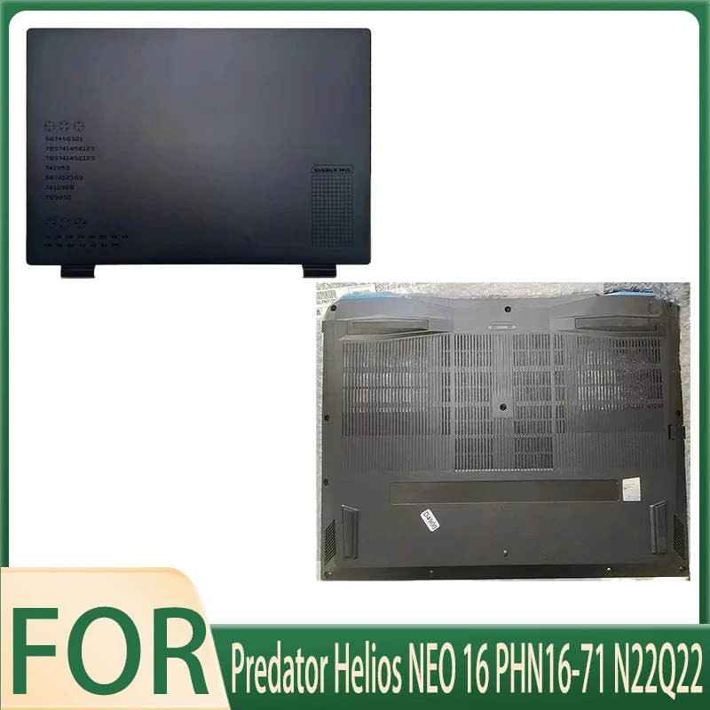 NEW Original for Predator Helios NEO 16 PHN16-71 N22Q22 2023 Laptop Screen Display LCD Back Cover Notebook Top Case/Bottom