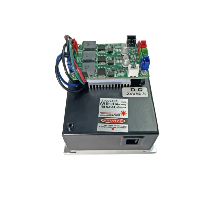 8W White Light RGB Full Color Laser Semiconductor Pumped Laser Accessories