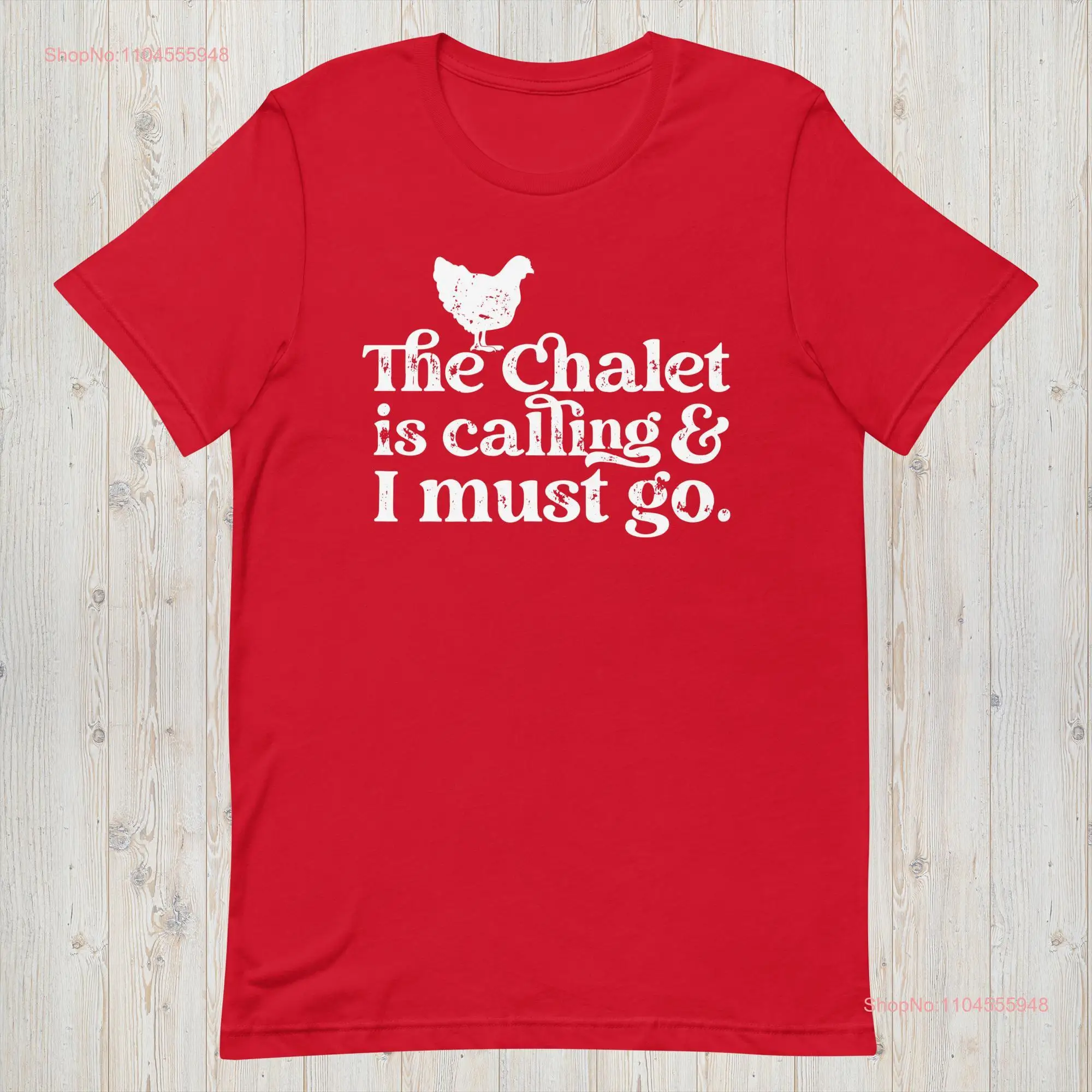 

Футболка Chalet BBQ calling Montreal Rotisserie Chicken размеры для бега, большие, с длинными или короткими рукавами