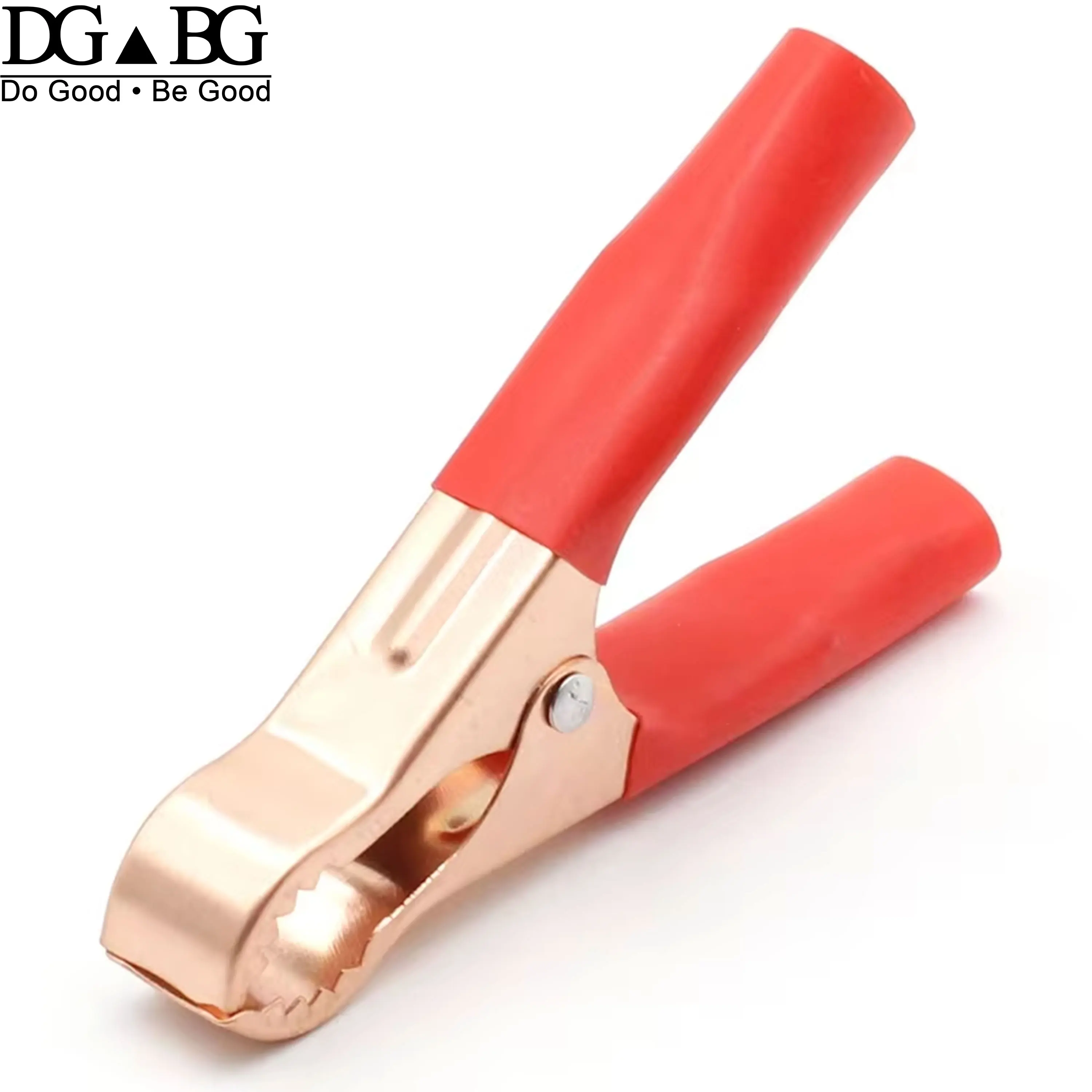 1Pcs 50A Red + Black 80mm Crocodile Car Caravan Van Battery Test Lead Clips Best Promotion Alligator Clips Connector Plug Power