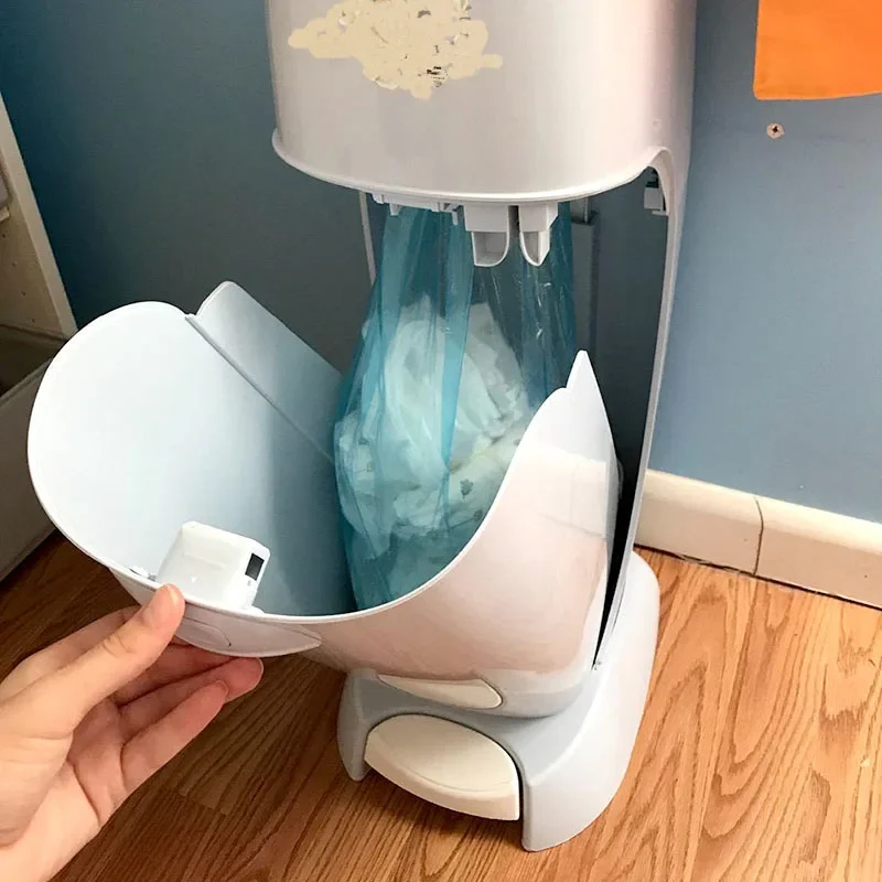 2/4pcs Infant Diaper Bag Baby Diaper Bucket Refill Bags Garbage Bag For Angelcare Diaper Bucket Genie Pail Trash Replacement Bag