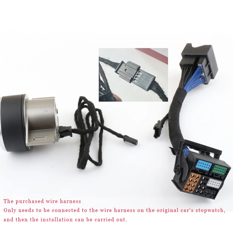 

Cable harness for Porsche stopwatch docking replacement upgrade destructive harness