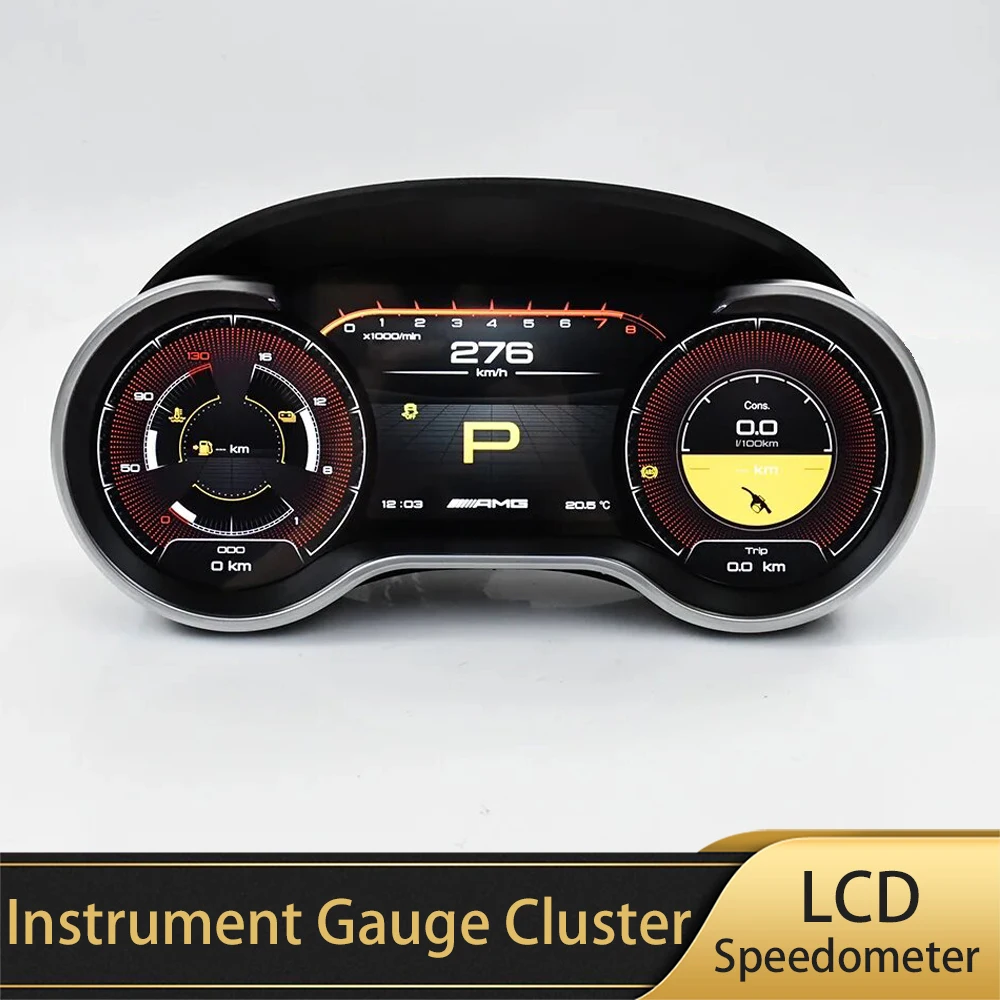

Digital Instrument Gauge Cluster Speedometer For Mercedes Benz GLE/GLS/ML/GL/R/G-Class W164 X164 W166 X166 LCD Dashboard Panel