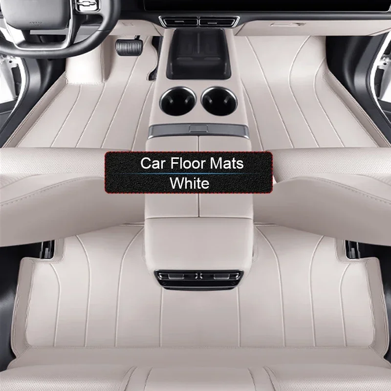 Custom Nappa Leather For LI AUTO L6 2025-Present Anti-Slip Car Foot Protect Mat Auto Luxury Waterproof Floor Pad Accessory view 3
