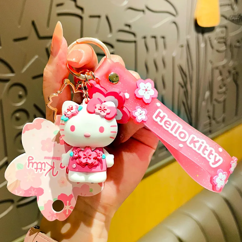 

Hello kitty Bags pendants keys pendants Mobile phone chain camera pendant hanging decoration Popular gifts Sanrio Cartoon Anime