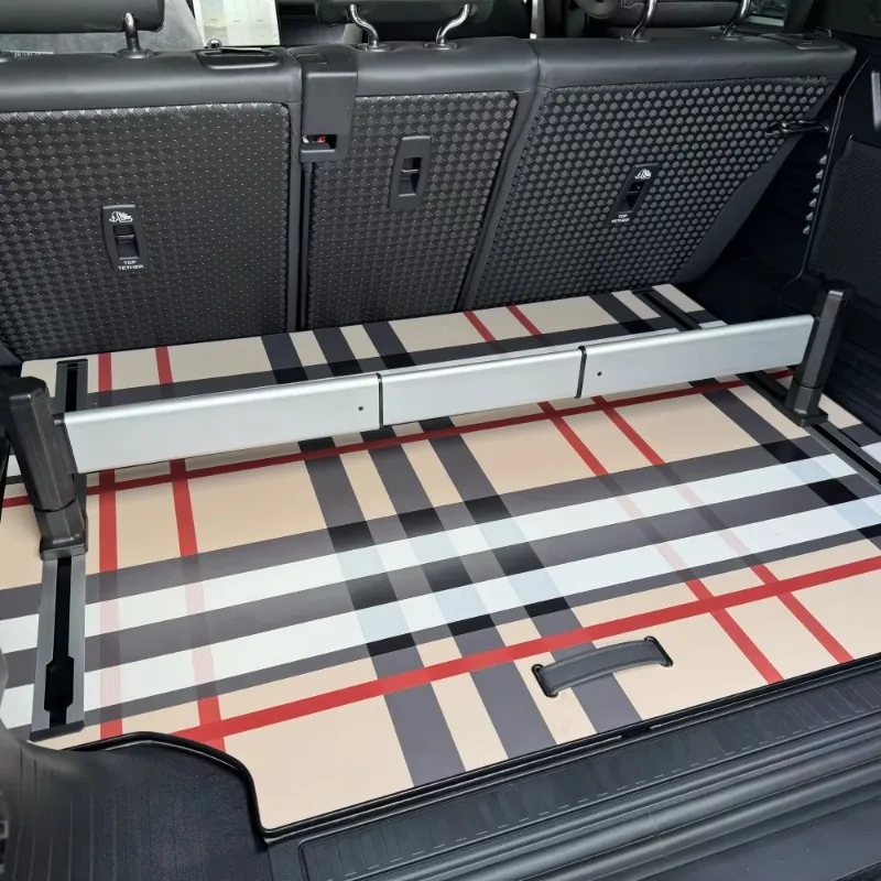 Multifunctional Trunk Floor Mat and Cargo Barrier Device