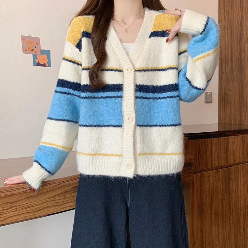 Dongguan Daliang haut de gamme pull Cardigan début du printemps Jaet sans boulochage 2025 nouveau sud huile tricoté irt v-ne Long Sve