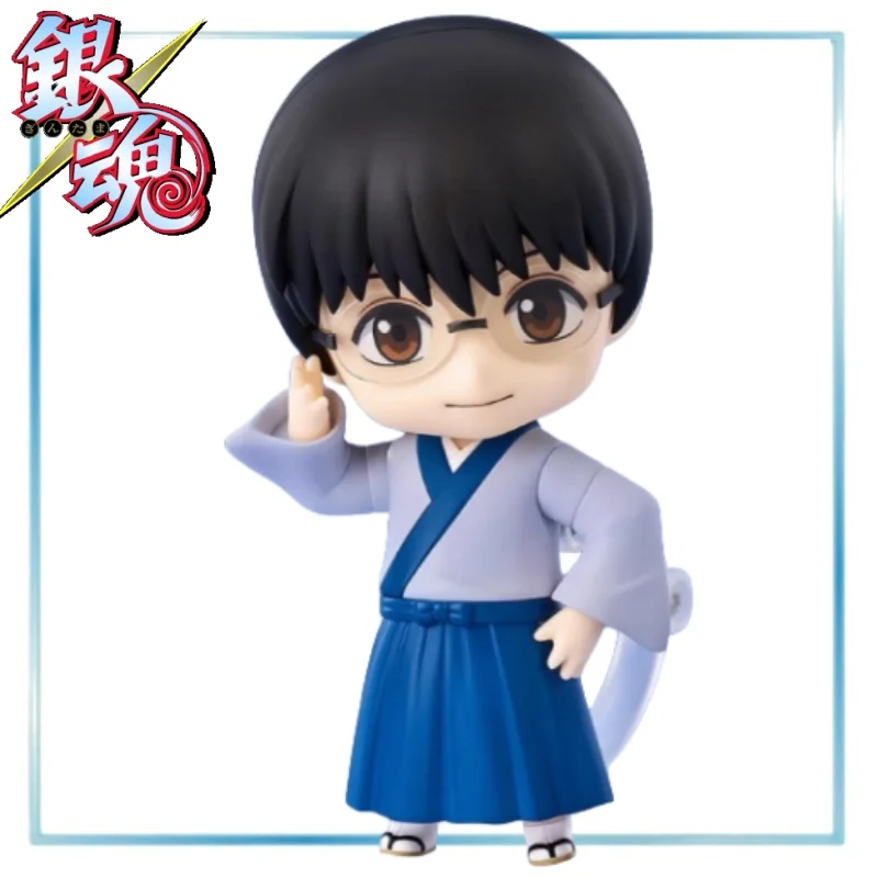 Q-version 2D anime nendoroid Gintama Sakata Gintoki Kagura figurine modèle périphérique décoration de bureau étui affichage article cadeaux