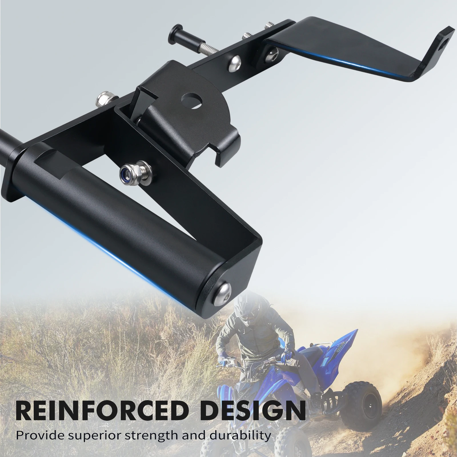 NICECNC für Yamaha Raptor 700 ATV Haltegriff-Montagesatz Frontstoßstange für Yamaha Raptor 700 700R 2006-2026 Zubehör – Detail 12