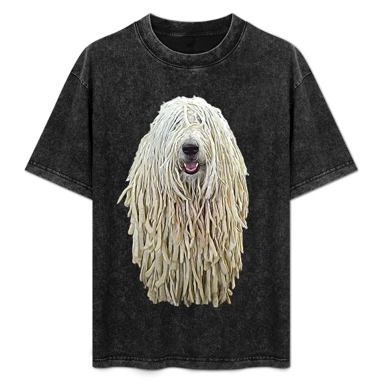Camiseta Komondor Dog Dreadlocks de secado rápido para entrenamiento, camiseta de manga corta