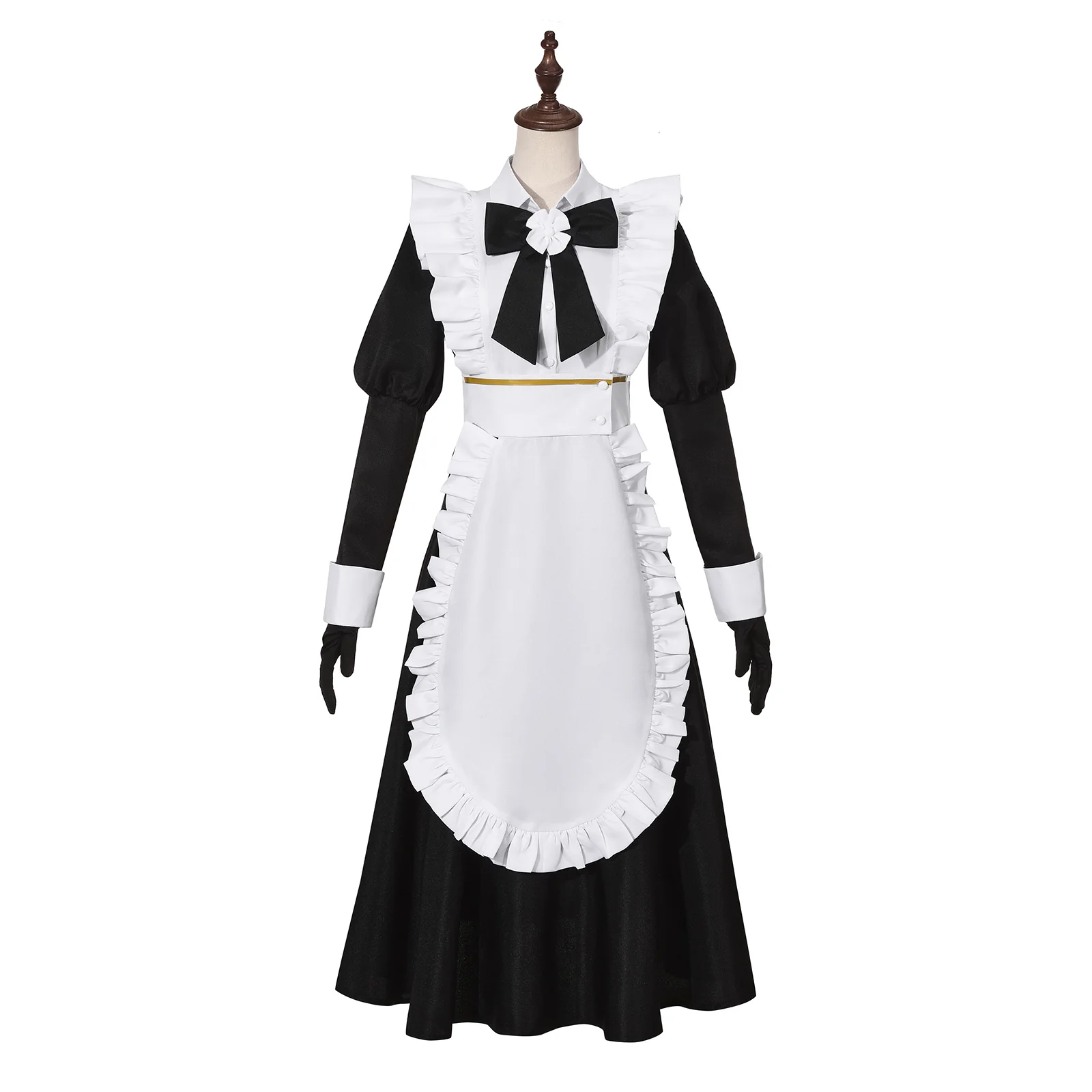 

Cafe Collaboration Maid Outfit Maid Hanaoka Yuzu Halloween Cosplay Costume