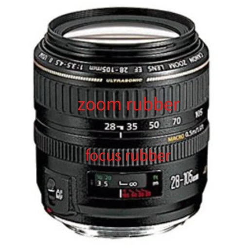 جديد التكبير والتركيز حلقة مطاطية لكانون EF 28-105 مللي متر 28-105 مللي متر f/3.5-4.5 IIF3.5-4.5 Gen 2 USM عدسة إصلاح استبدال جزء