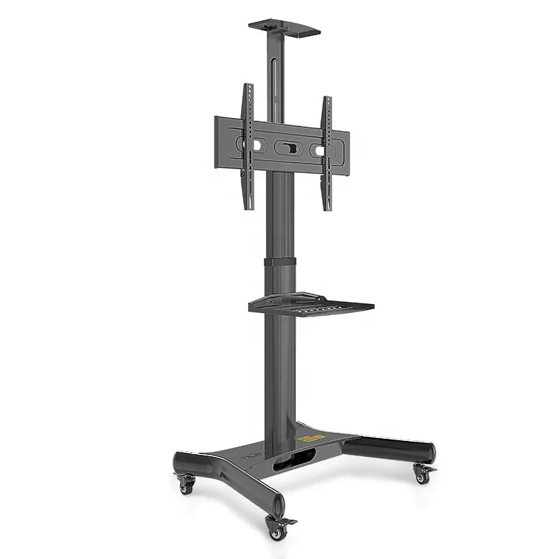 F55 Fits 32 To 55 Inches Tv 600x400mm Vesa Tv Trolly Stand Cart