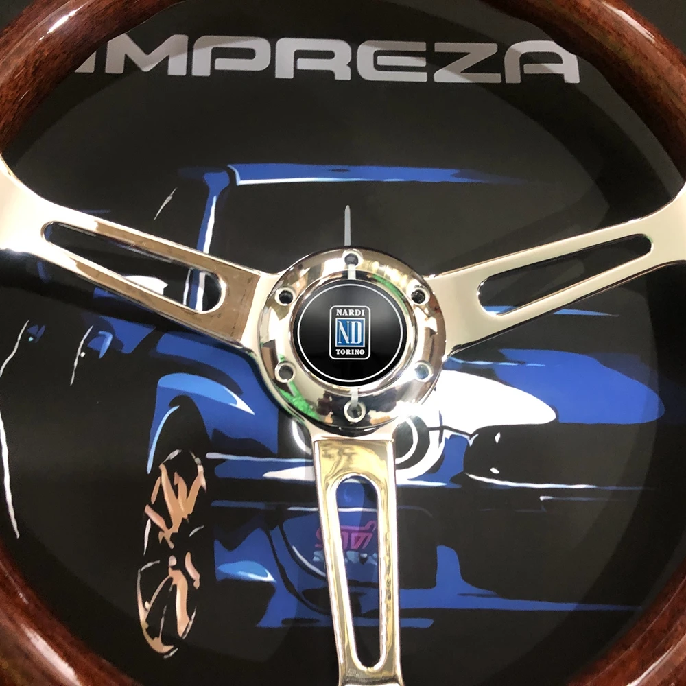 15Inch Classic ABS Wood Nardi Steering Wheel Car Rally Racing JDM Nardi Steering Wheel Volantes For VW HONDA TOYOTA BMW Nissan