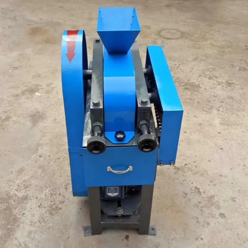 Coal Slag Double Roller Crusher Sand Making Machine Small Roller Crusher Laboratory Grinding Machine Ore Roller Crusher