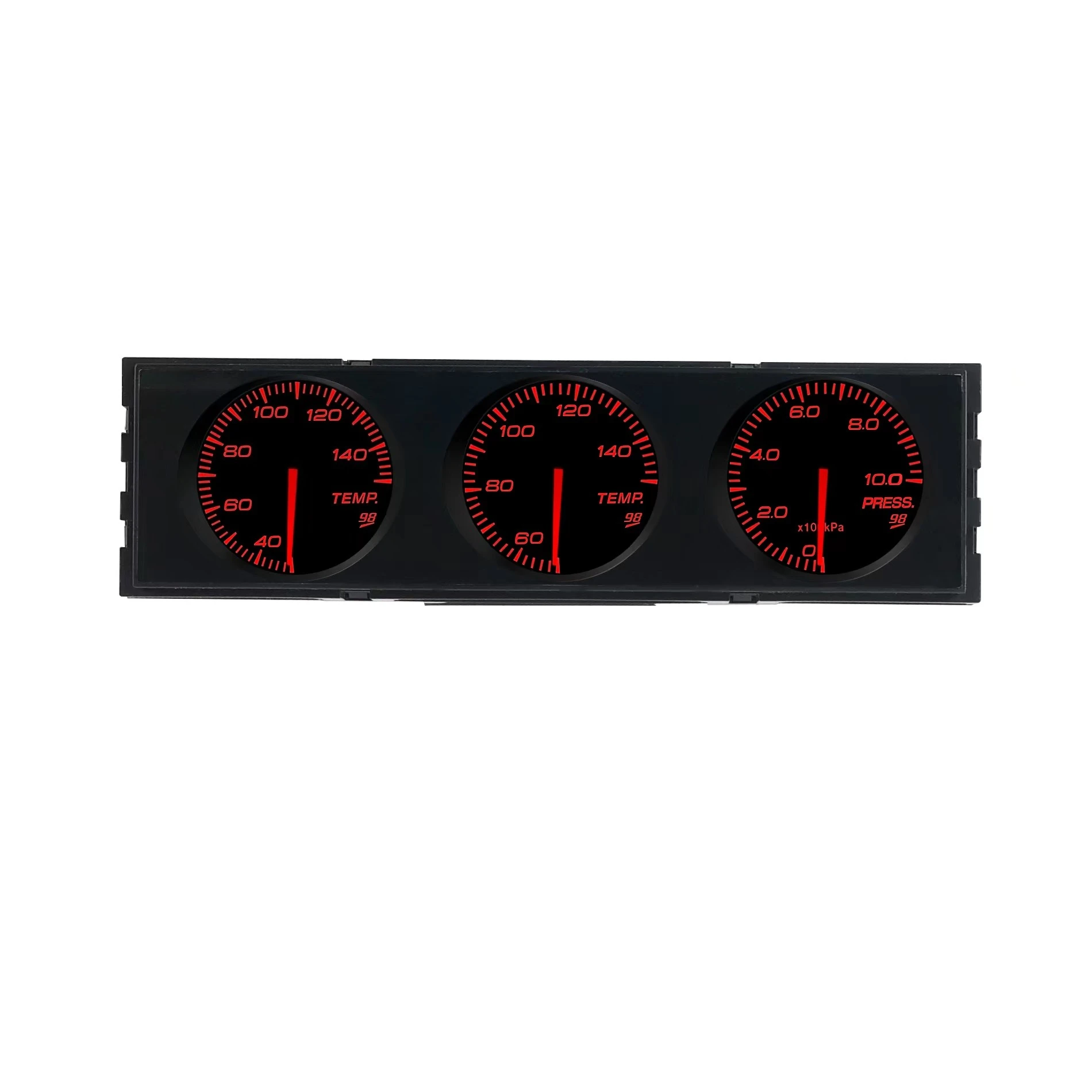 Auto Head-up Display HUD Wasser- & Öltemperatur Öldruck 10 Hintergrundlichtfarben Verfügbar Universal – Detail 14