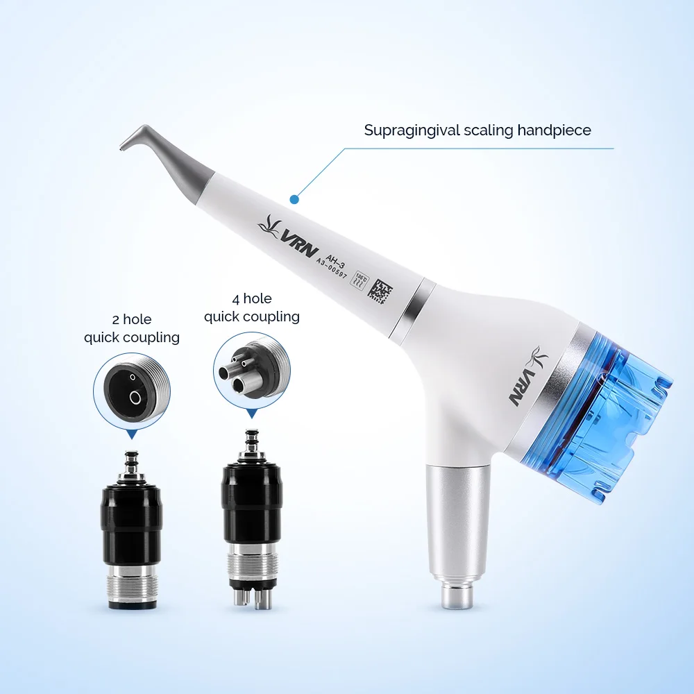 Azdent końcówka do polerowania zębów pistolet wybielający Spary Dental polerka powietrzna kompatybilna z stomatologią 4-otworowe szybkozłącze
