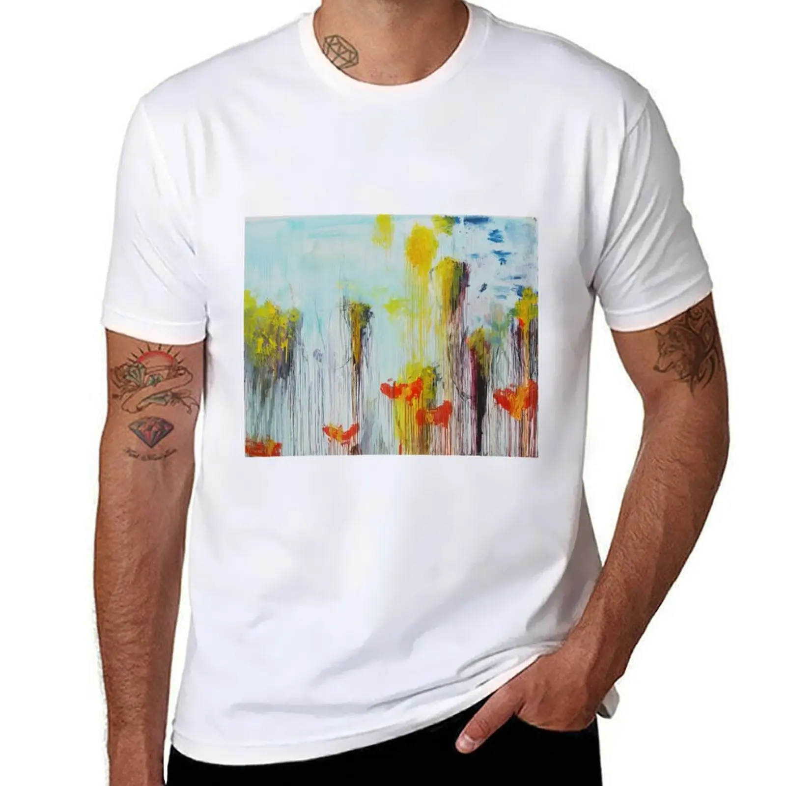 

Cy Twombly - Lepanto, Part VII T-Shirt cotton t shirt man t shirt man luxury T-Shirt