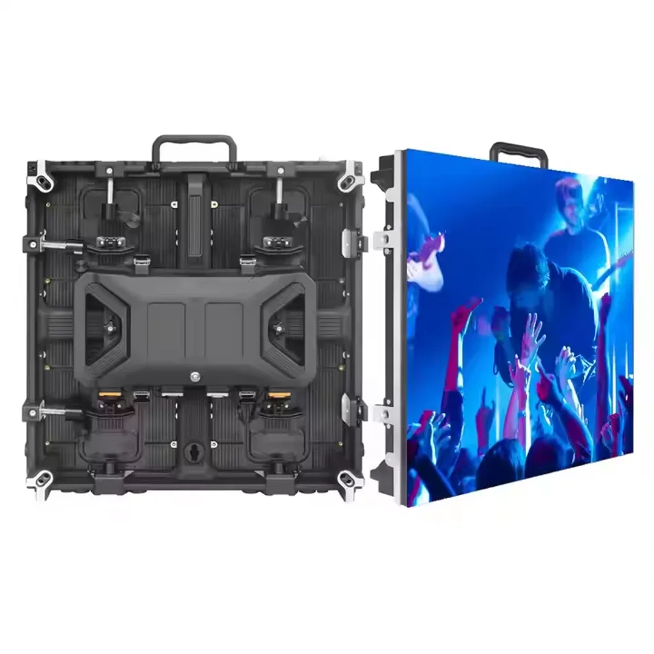 

Excellent performance P1.56&P1.95 outdoor COB full color LED display cabinet size 500X500mm High quality