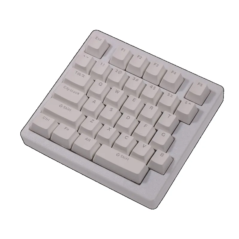 One Handed Game Wired Mechanical Keyboard Custom Hot-swapping RGB 3D Printing Shell Ergonomics Esports Keyboard Support VIA Gift