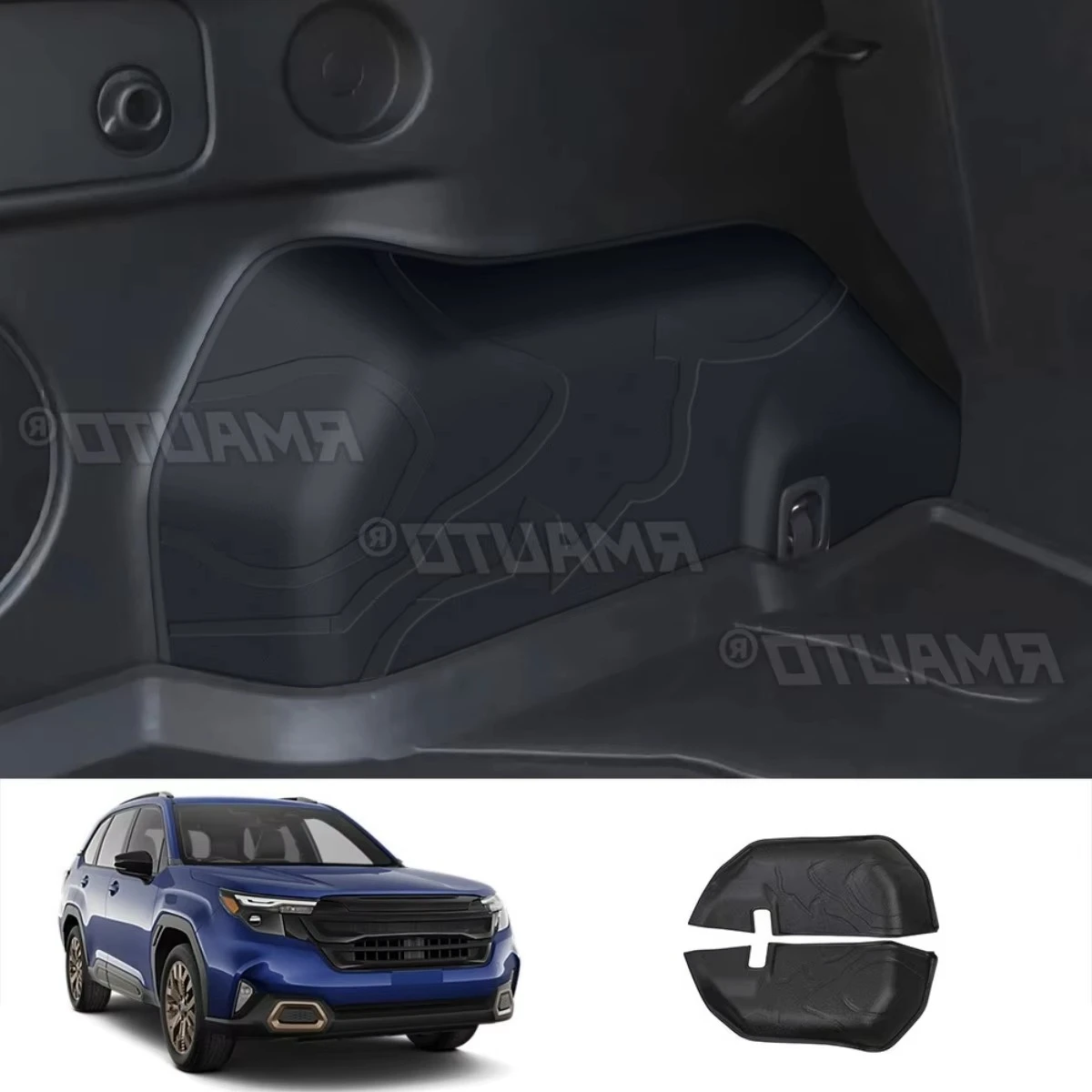 

Для Subaru Forester 2025 + модификация бокового пакета багажника, автомобильные аксессуары, боковая сумка багажника, защитный комплект кузова, внешняя часть