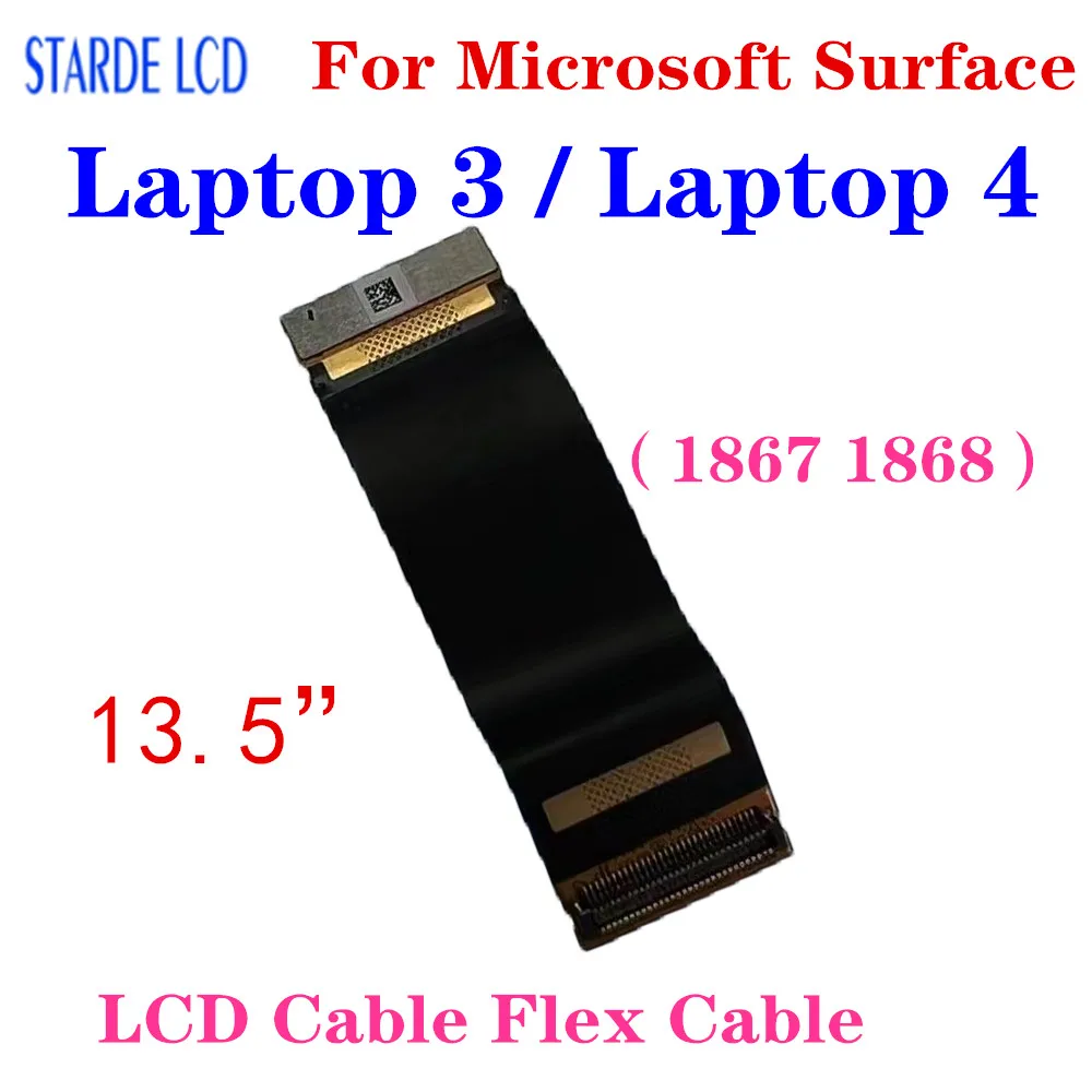 

13.5" Original LCD Flex Cable For Microsoft Surface Laptop 3 1867 1868 Laptop 4 LCD Cable Flex Cable Connectors Replacement