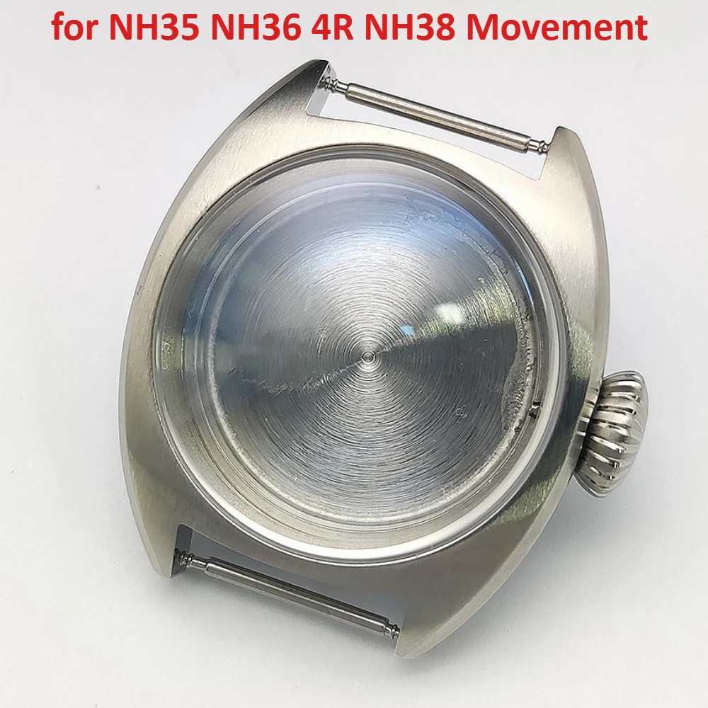 

36MM Watch Case for NH35 NH36 4R NH38 Movement Case Sapphire Stainless Steel Waterproof Shell Cover