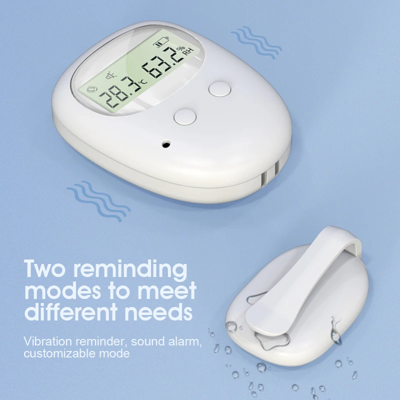 2024 nuovo prodotto per bambini Wireless bedweding ed enuresi Alarm Bay Wetness Alarm con nuovo sensore magnetico