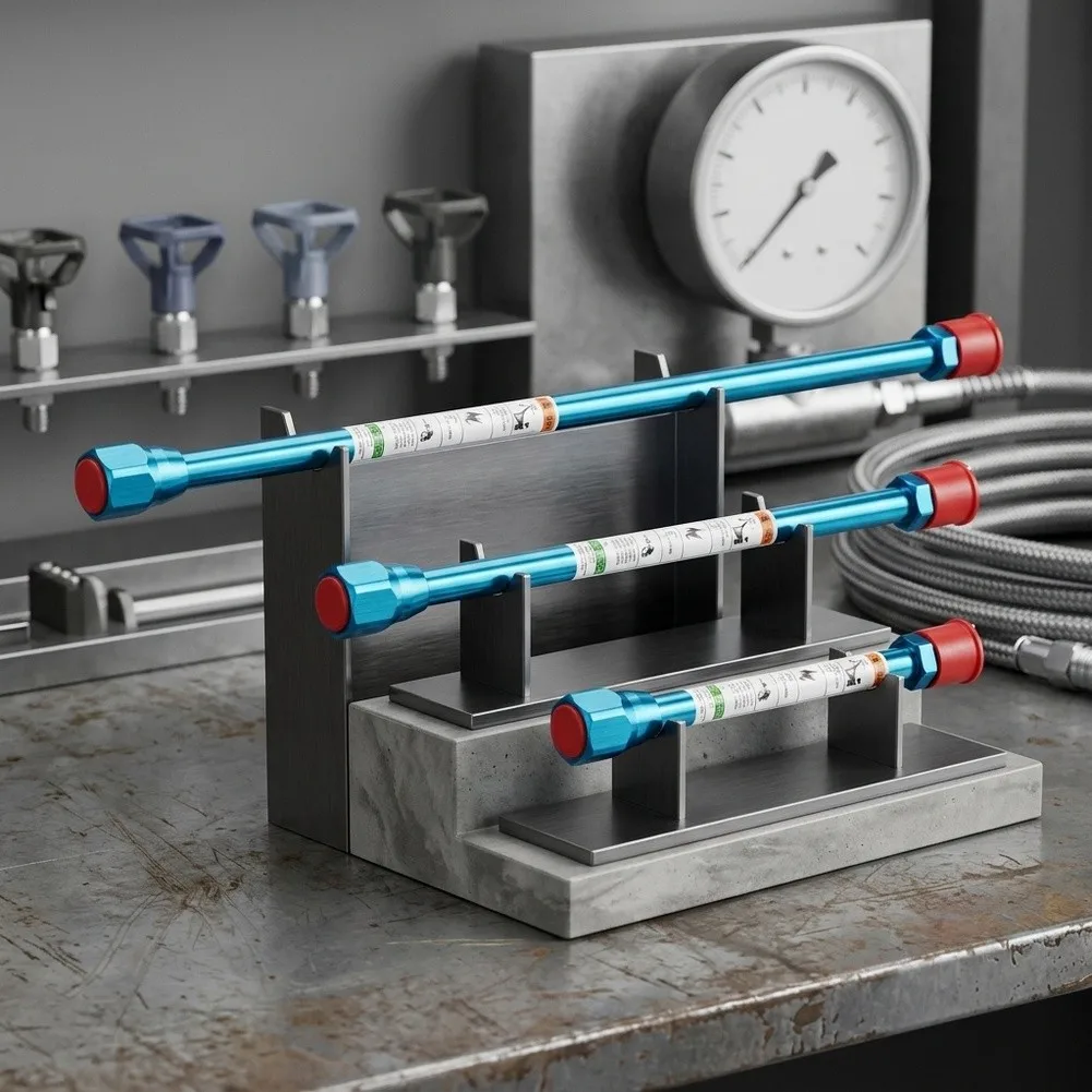 Aluminum Extension Rod for Airless Spray Machines Supporting Secure Coupling and Long-Term Dimensional Stability